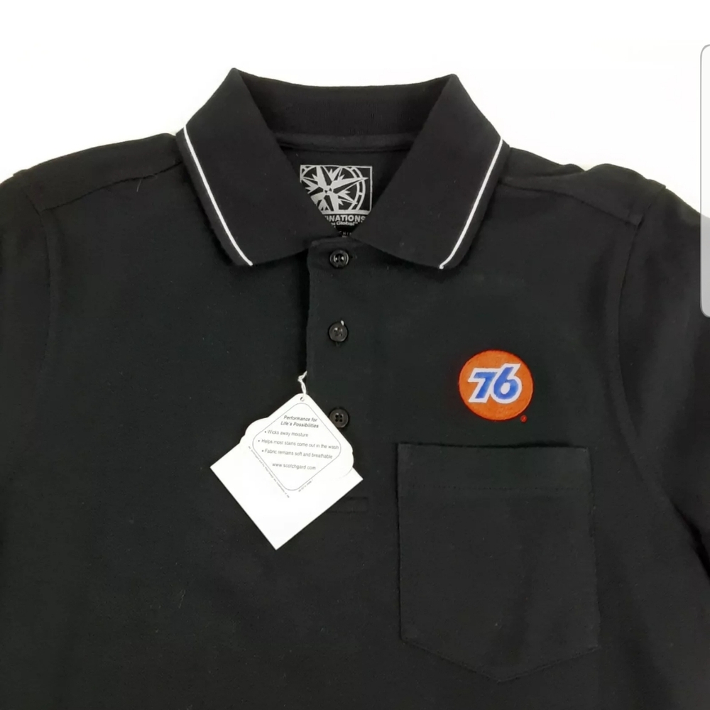 Union Oil 76 Shirt Adult Small Polo Uniform Worker Destinations Attendant Clerk